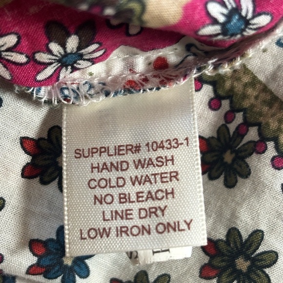 Boho cottage Self Esteem Halter Top size Medium. Y2K - Picture 6 of 6